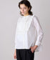 【SOI-MeME】tuck pleats jabot blouse