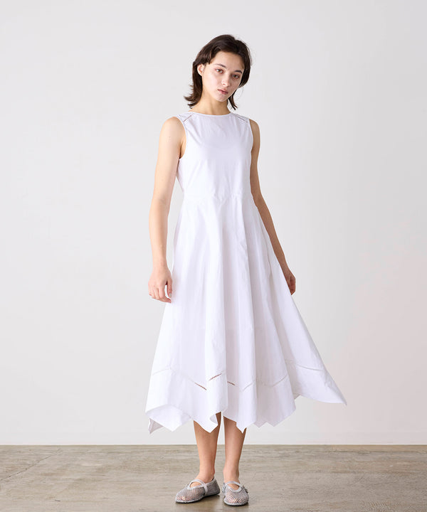 【SOI-MeME】ladder lace handkerchief skirt dress