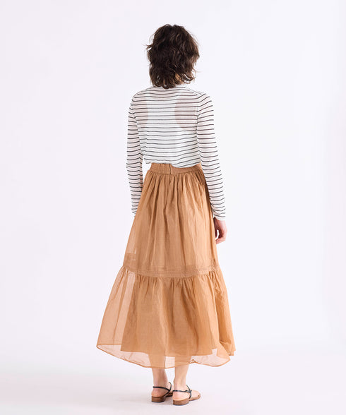 14G sheer paper knit