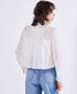 layered raffle blouse