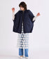 【予約】shirring gather embroidery midi-blouson
