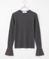 【10/23発売予定】lame spangle rib knit top