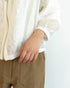 reversible sheer lace blouson