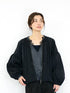2way length taffeta blouson
