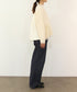 shaggy pocket milano rib jacket