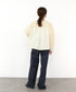 shaggy pocket milano rib jacket