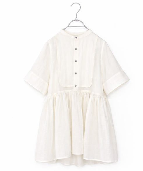 bosom tunic sheer shirt