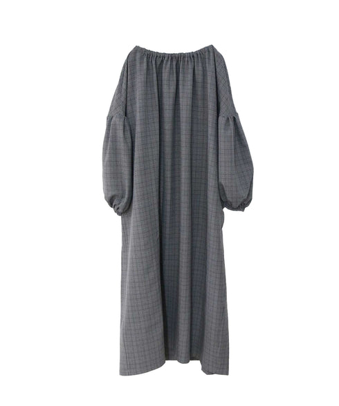 glen check 2way one-piece