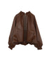 soft eco-leather blouson