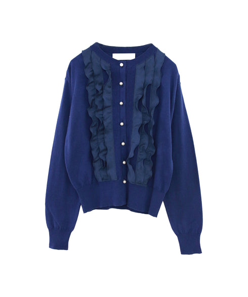 frill & ripple cardigan