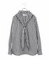 modern tie raglan blouse