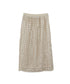 【SOI-MeME】pearl lame lace skirt