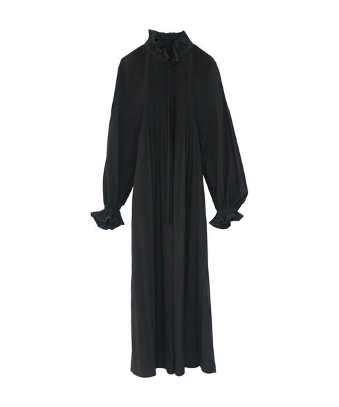 accordion pleats dress