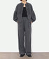 10/16発売予定 【SOI-MeME】diamond tuck embroidery drawstring pants