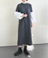 【再入荷】14g wool 2way sleeve one-piece