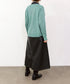16G lame knit raglan cardigan