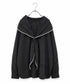 modern tie raglan blouse