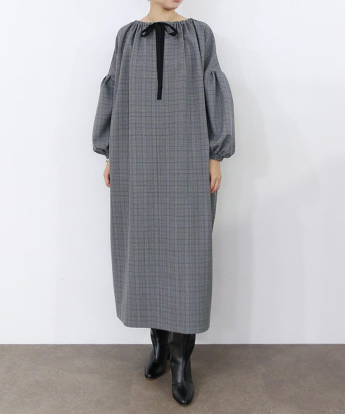 glen check 2way one-piece