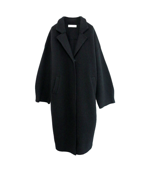 【SOI-MeME】boiled wool knit coat