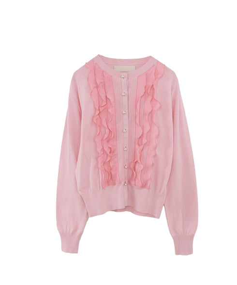 frill & ripple cardigan