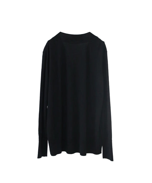 【SOI-MeME】sheer fringe high gauge cardigan
