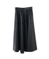 soft eco-leather circular skirt