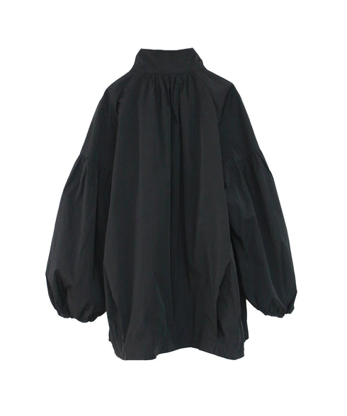 【再入荷】 volume sleeve taffeta mid-blouson