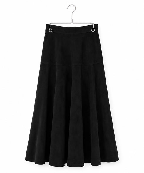 eco-suede circular skirt