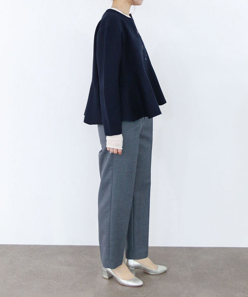 milanorib peplum jacket