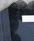 14G wool layered scallop-lace top
