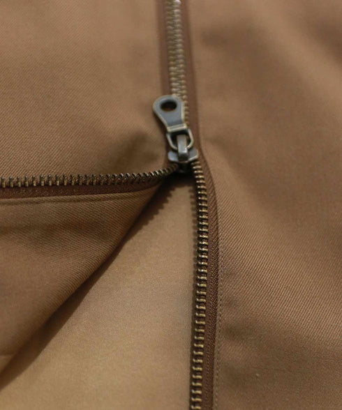 pleats cocoon mid-blouson