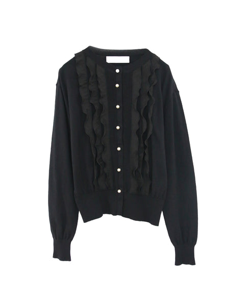 frill & ripple cardigan