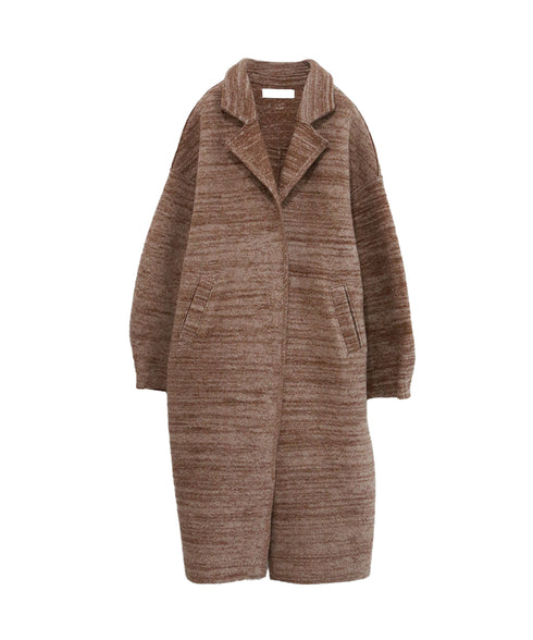 【SOI-MeME】boiled wool knit coat