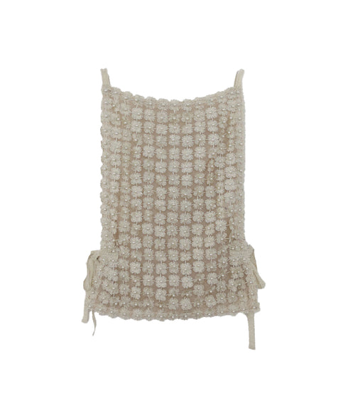 【SOI-MeME】pearl lame lace cami-bolero