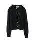 cotton polyester spangle cardigan