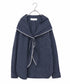 modern tie raglan blouse