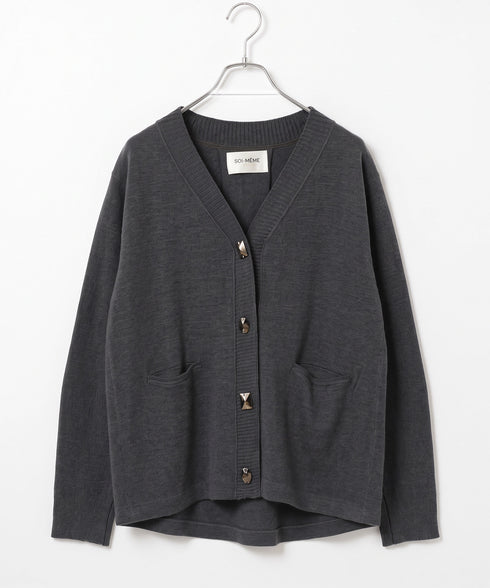 【SOI-MeME】cocoon sleeve bijou cardigan
