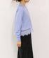 【10/23発売予定】eyelash lace hem A‐line cardigan