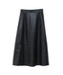 【再入荷】eco leather skirt