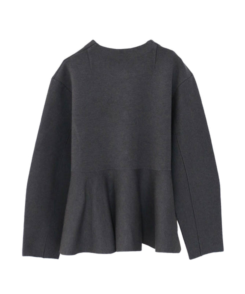 milanorib peplum jacket