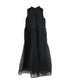 【再入荷】sheer starched cotton gather dress