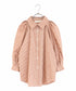 modern strip volume sleeve shirt