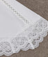 laced handkerchief sleeve cut-sew