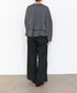 【10/23発売予定】layered taffeta knit jacket