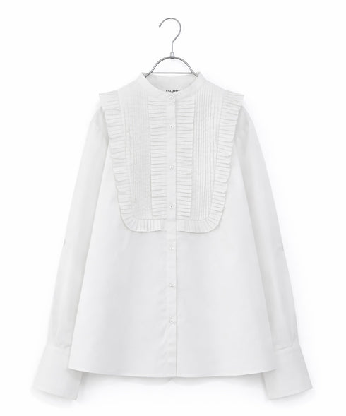 【SOI-MeME】tuck pleats jabot blouse