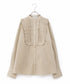 【SOI-MeME】tuck pleats jabot blouse