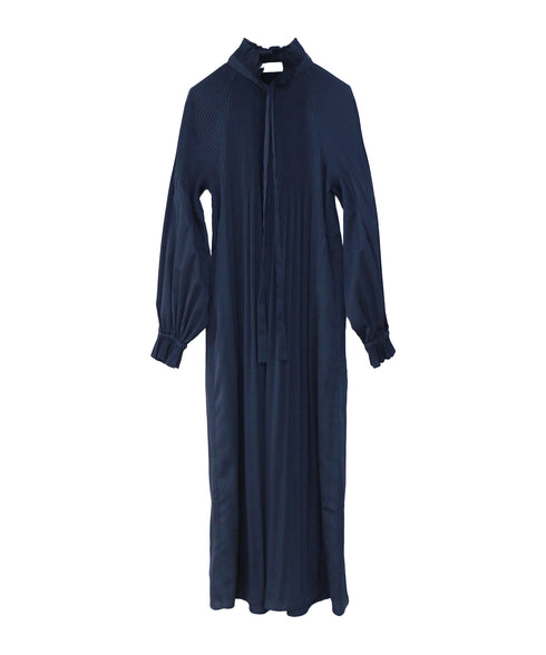 accordion pleats dress