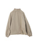pleats twill blouson