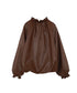 soft eco-leather blouson