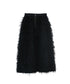 【SOI-MeME】sheer fringe skirt